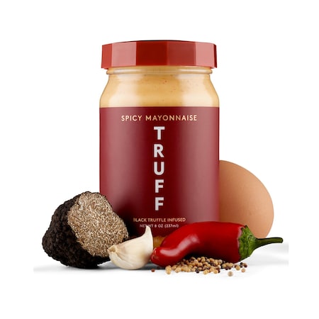 Truff Truff Gluten Free Spicy Black Truffle Mayonnaise 8 oz Jar HTMS1